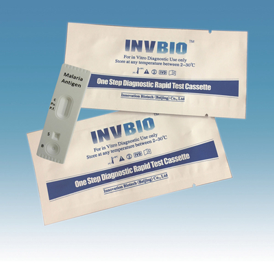 Kit Tes Diagnostik Cepat Penyakit Tropis Malaria Rdt Antibodi Pv / Pf Darah