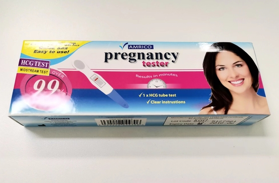 Kehamilan Awal Hcg Midstream Pregnancy Test Kit High Sensitivity Home Test