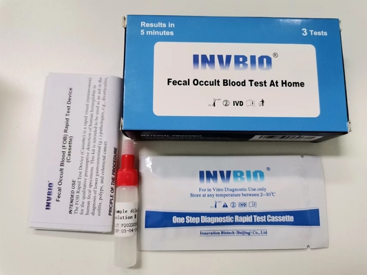 Rapid Diagnostic One Step Fecal Occult Blood Test Kit Digunakan di Rumah