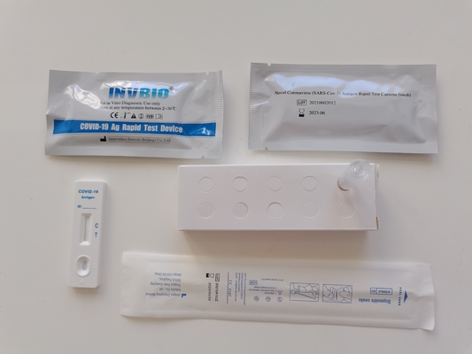 1pcs/Kotak Invbio Di Rumah Rapid Covid Test Kit Dengan Germany Bfarm