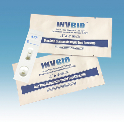 1 Langkah Tes Penanda Tumor Alpha Fetoprotein Afp Blood Rapid Strip Cassette