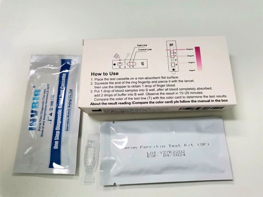 Deteksi Dini Serum Ferritin Test Kit Alat Diagnostik Cepat