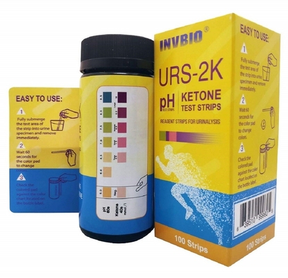 Urs-1232 60s Keto Urine Strips Fda Ce Fsc Disetujui