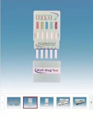 One Step Identifikasi Diagnostik Self-test 5 Panel Drug Test Kit