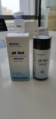 Tes Strip Reagen Urine MSDS Diagnostik Cepat Portabel Untuk Protein Ph