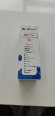 Efisiensi Tinggi 14 Parameter Strip Tes Urine Presisi Tinggi Di Rumah