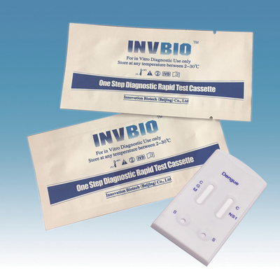 Dengue Igg / Igm / Ns1 Combo Rapid Test Device Ce Disetujui One Step Professional