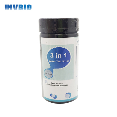Timbal Tembaga Klorida Ph 14 Dalam 1 Strip Uji Air Untuk Kolam Minum