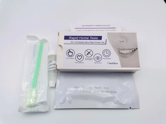 99% Oraquick Saliva Hiv Keakuratan Tes Swab Oral Invbio Dalam Penggunaan Diagnostik In Vitro