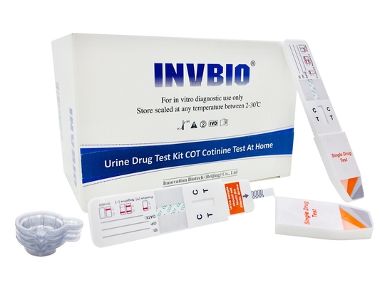 Tinggi Keakuratan Cot Cotinine Saliva Rapid Test Dip Card Satu Langkah