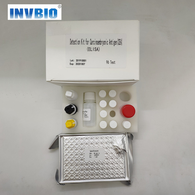 HAV IgM Elisa Test Kit Plate Penggunaan Manusia 96 Tes Per Kotak