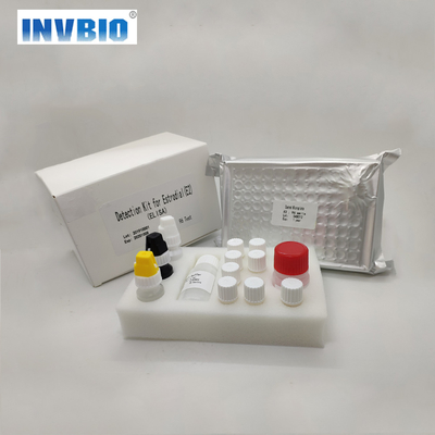 HAV IgM Elisa Test Kit Plate Penggunaan Manusia 96 Tes Per Kotak