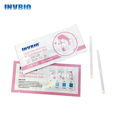 Satu Gunakan Strip Menyusui 3.00mm Untuk Menguji Sensitivitas Alkohol 0,02%