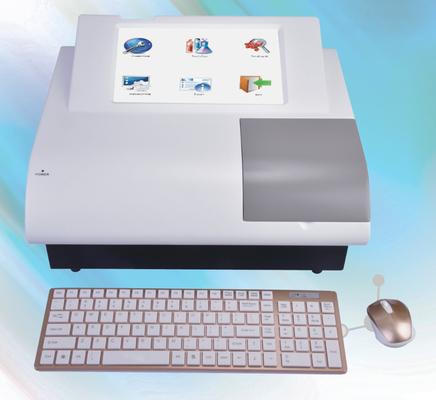 SK201 8 saluran Elisa Microplate Reader Penganalisis Kimia Klinis