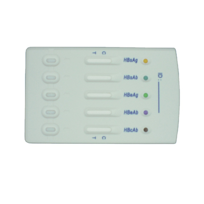Kit Tes Cepat Penyakit Menular HBV Untuk Panel Tes Hepatitis B Multi 5