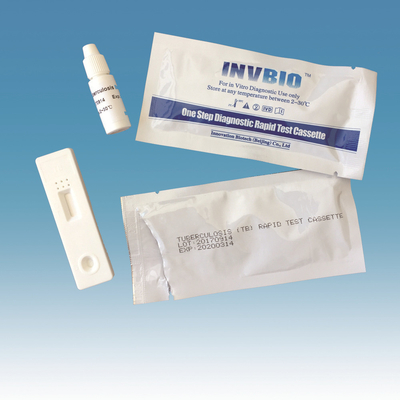 Kit tes diagnostik cepat IVD medis Kartu Tes TB