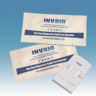 Kit tes diagnostik cepat IVD medis Kartu Tes Dengue