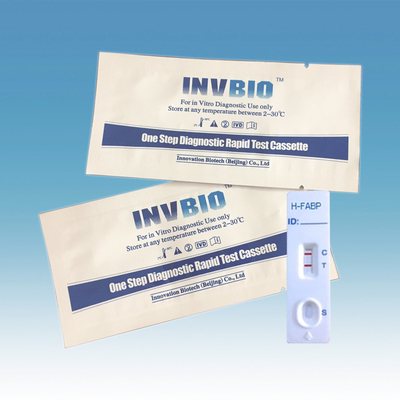 3.00mm Rapid Test Kaset Heart Fatty Acid Binding Protein H-FABP Test