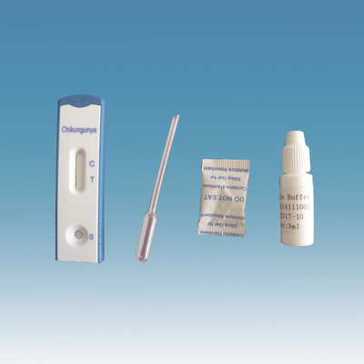Kit tes diagnostik cepat IVD medis Chikungunya IgG/IgM Test Card rtk home test kit