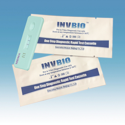 4.00mm Kaset Kartu Alat Uji Obat Akurat Tenamfetamine MDA