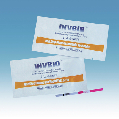 20mlU/Ml 10mIU/Ml Hcg Diri Tes Kehamilan Kit Uji Kesuburan Strip Sensitivitas Tinggi