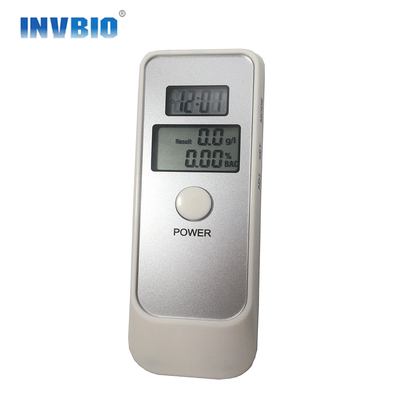 LCD Backlight Biru Akurat Portabel Breathalyzer Polisi Alkohol Tester