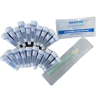 10-20 Menit Satu Langkah Covid 19 Rapid Test Kit Rtk Antigen Rapid Test Kaset Saliva Lollipop