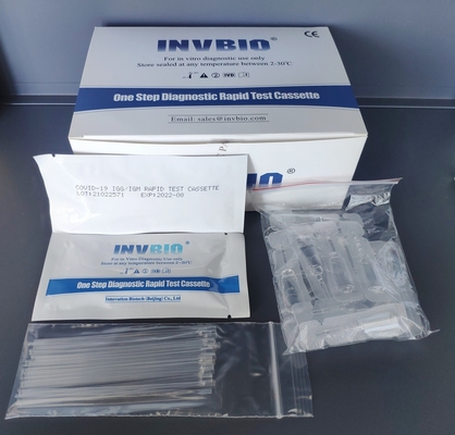 INVBIO Covid 19 Rapid Test Kit 96,8% Akurasi Igg Igm Antibody Fast Detection Kit