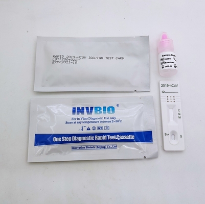 Home CE Disetujui Igg Igm Antibodi Test Kit SARS-CoV-2 Serum Plasma 25 pcs/ Kotak