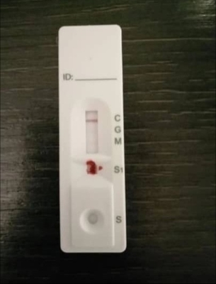 CE FSC FDA IgG IgM Colloidal Gold Rapid Test Kit Untuk Antibodi COVID19
