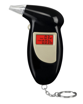 AT168 Professional Breathalyzer Alkohol Tester Uji Pasif Dan Aktif