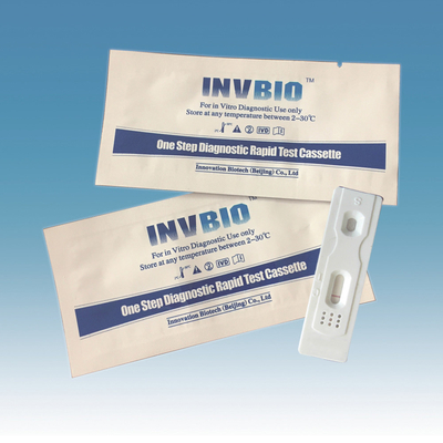 Kit tes diagnostik cepat IVD medis satu langkah Kolera O1/O139 perangkat uji kombo