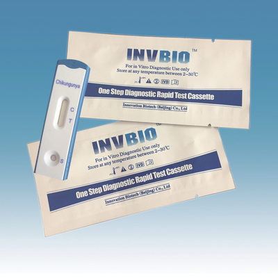 Kartu Kit Tes Cepat IgG IgM Antibodi Serum Plasma Chikungunya