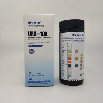 Strip Tes Urinalisis Mikro Albumin Wawasan 100 Strip / Botol