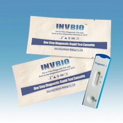 Kit Tes Cepat CTnI Troponin I Darah Utuh 25 Kaset / Kotak
