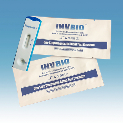 Kit Tes Cepat CTnI Troponin I Darah Utuh 25 Kaset / Kotak