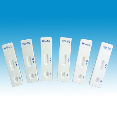 Hiv Serum One Step Rapid Test Ivd Card Dengan Kemasan OEM